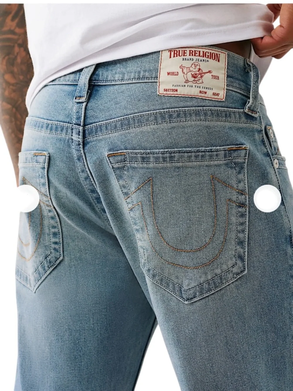 True Religion GENO Relaxed Slim Jeans